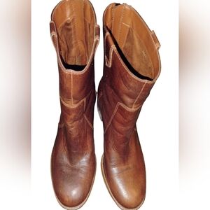 Women's Vince Camuto Brown Leather Boots